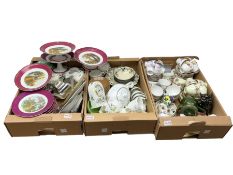 Large quantity of ceramics to include Royal Albert Sweet Pea tea wares