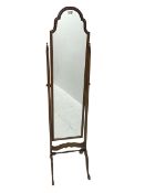 Mid-20th century cheval dressing mirror