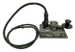 MOD British Army Royal Ordnance Factory R.O.F. Blackburn 93 Morse signals telegraph key with broad a