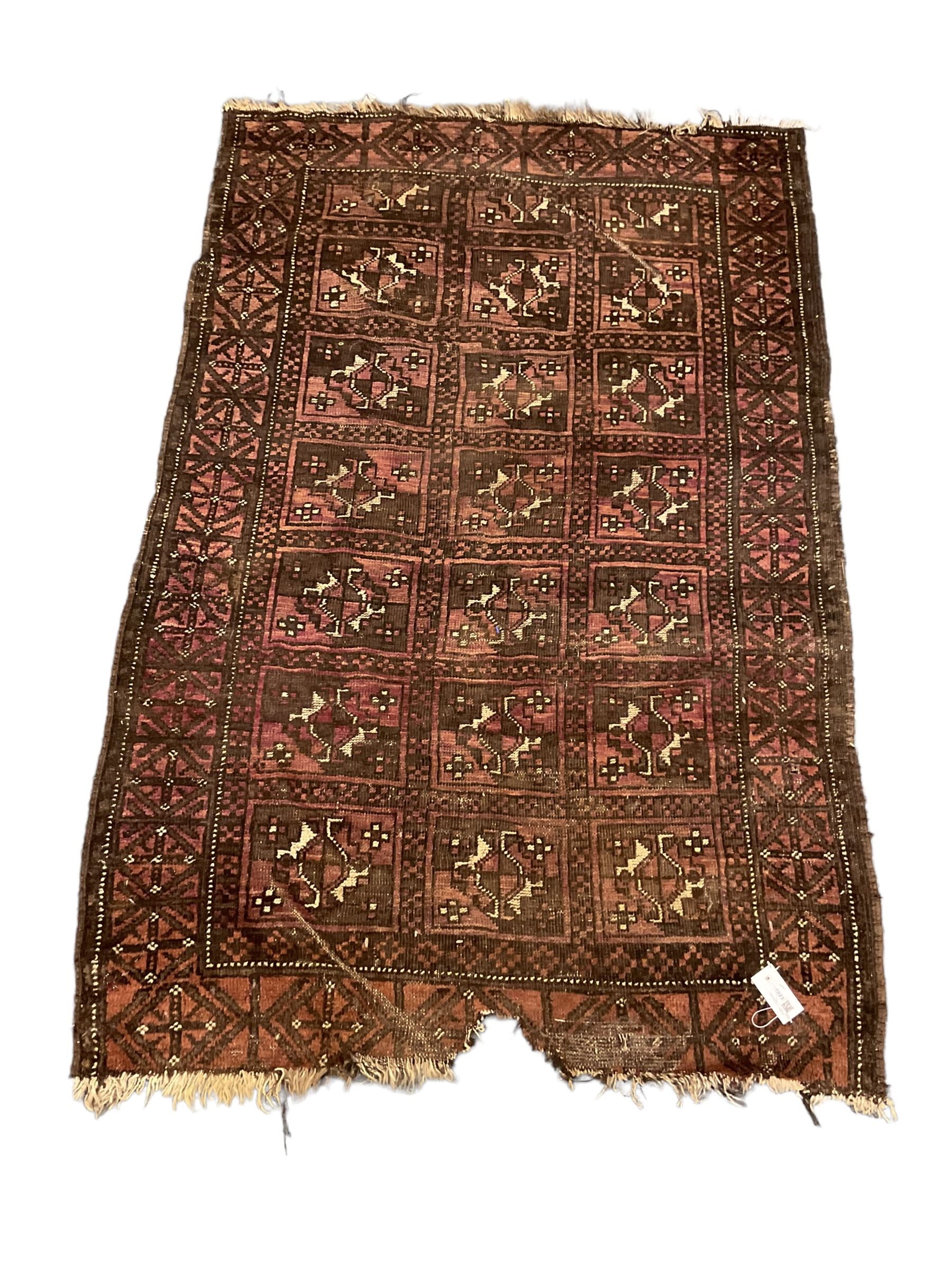 Afghan rug - Image 4 of 5