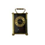 20th century Estyma quartz carriage clock