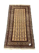 Persian pale ground rug