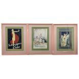 Set 3 vintage Schweppes advertisement prints (3)