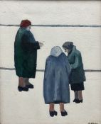 Wilson (British Contemporary): Ladies in Conversation