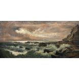 WH Hoyle (British 19th/20th century): 'Filey Brigg'