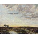 Donald Gray Midgely (British 1918-1995): 'The End of the Day - Goathland North Yorkshire'