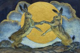 Mandy Walden (British Contemporary): 'Come Dance with me by the Golden Moon?'