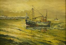 Tozer (British Mid 20th century): Scarborough Trawler