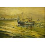 Tozer (British Mid 20th century): Scarborough Trawler