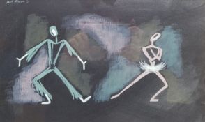 Joseph Robinson? (Mid 20th century): Dancing Figures