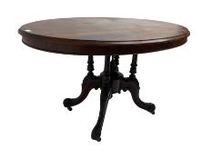 Victorian rosewood breakfast table