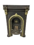 Cast iron fire place