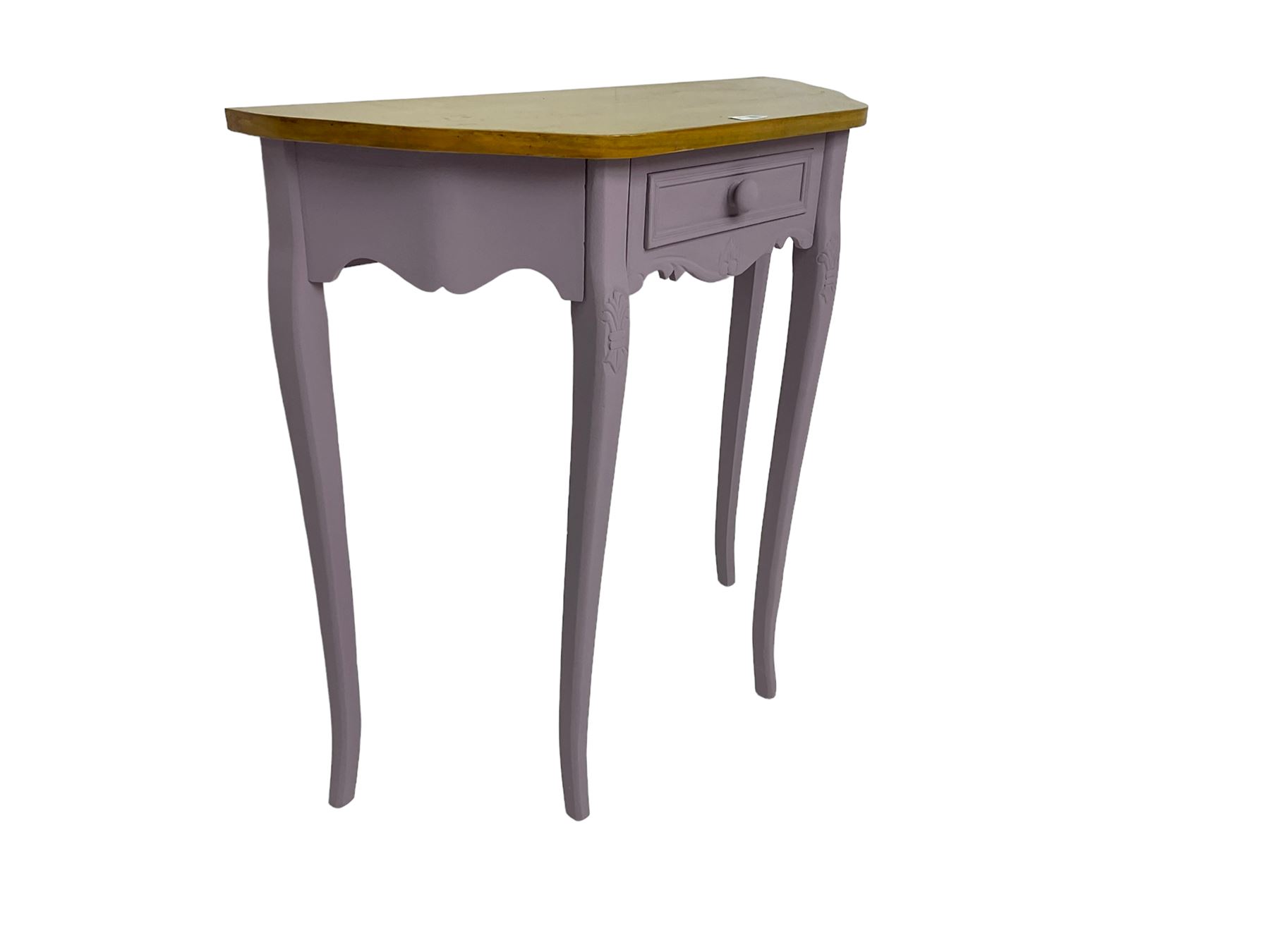 Painted console table - Image 4 of 5