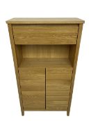 Next Home - light oak side cabinet