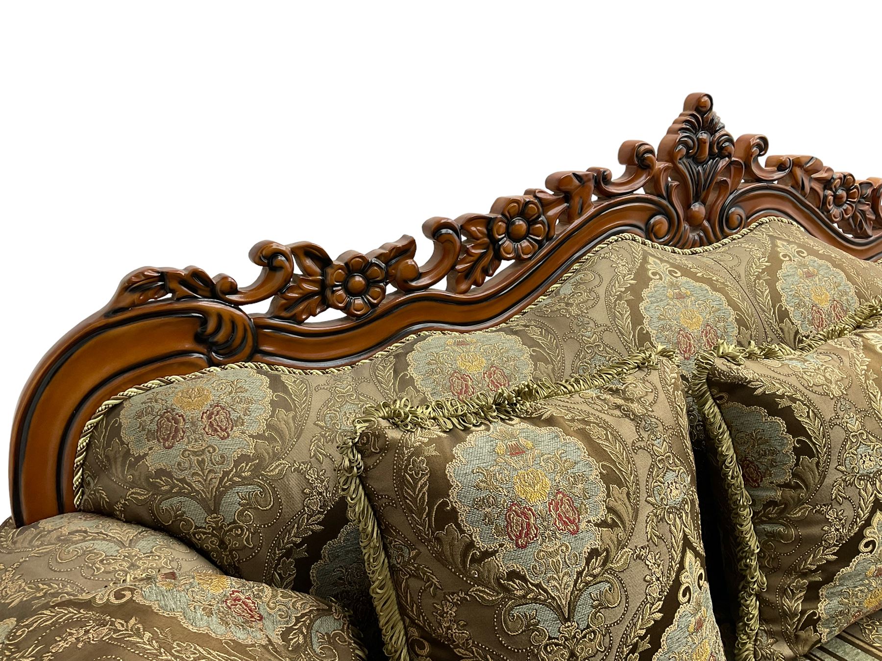 Italian Baroque design three seat sofa - Image 5 of 5