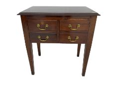 Georgian design mahogany low-boy side table