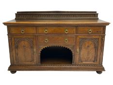 Edwardian oak sideboard