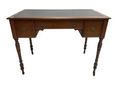 Late 19th century walnut writing table or desk