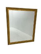 Large gilt framed wall mirror