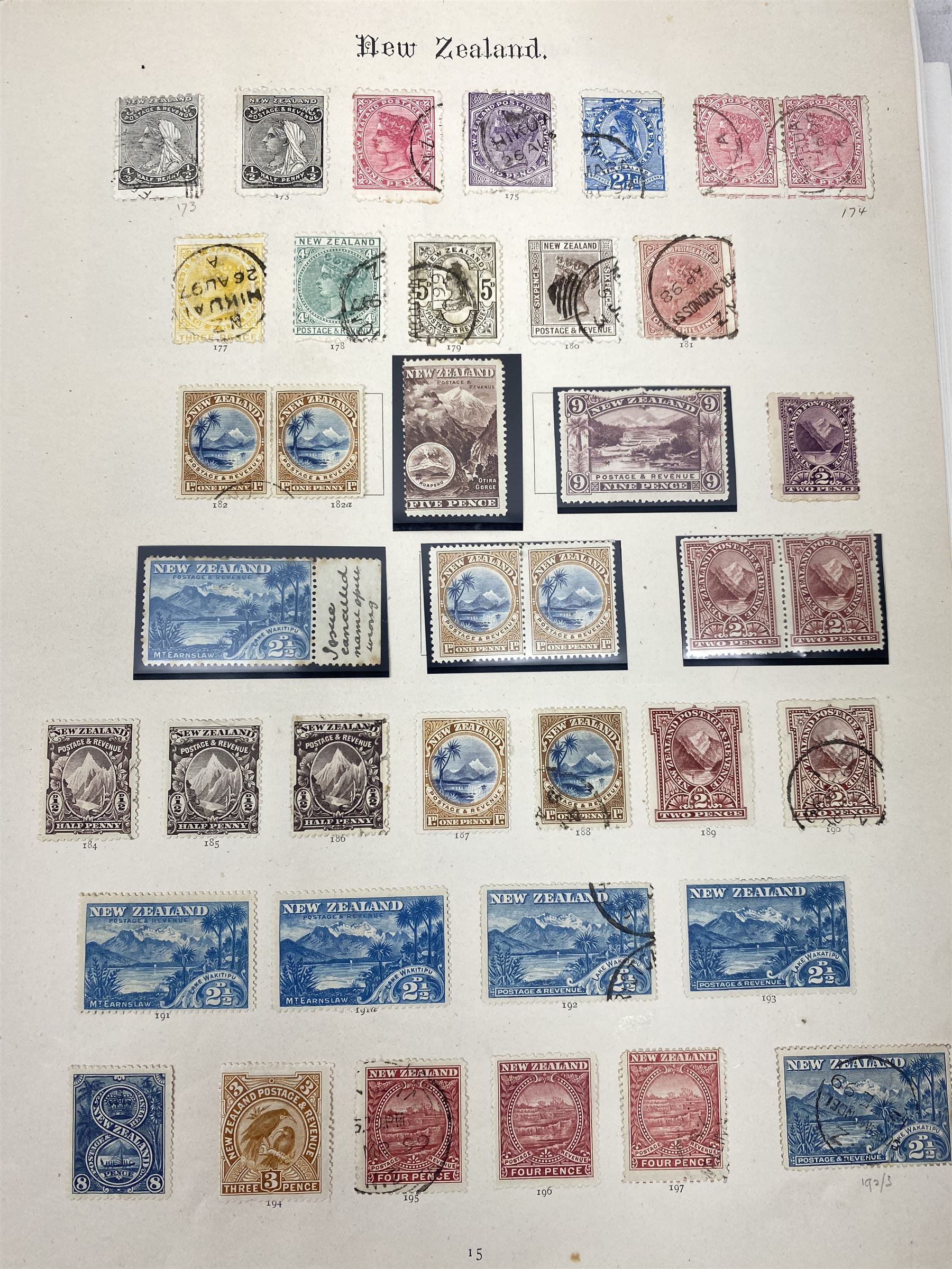 New Zealand Queen Victoria and later stamps - Image 10 of 14