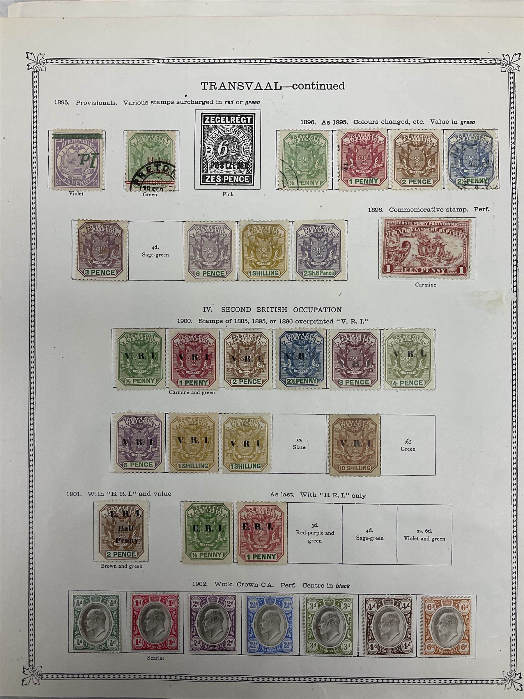 Transvaal stamps - Image 6 of 15