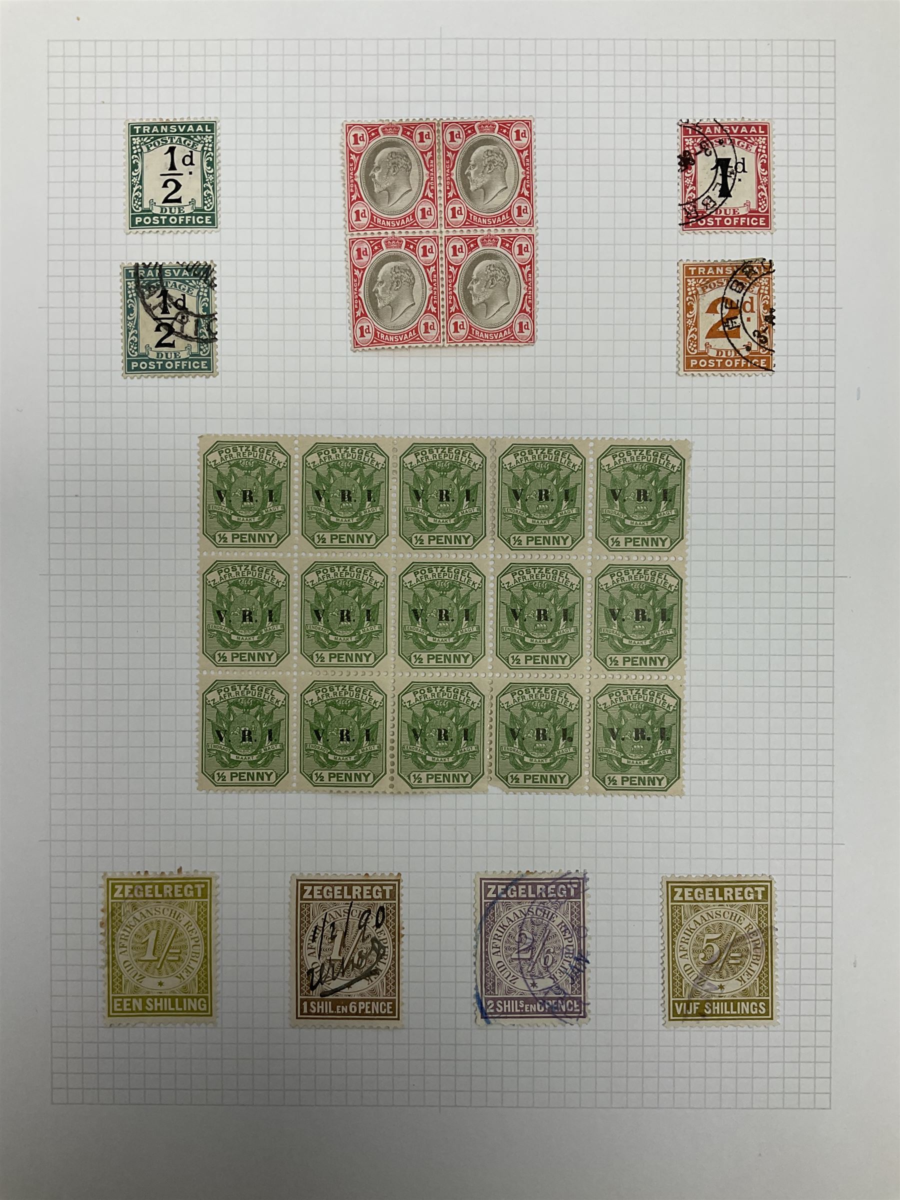 Transvaal stamps - Image 14 of 15