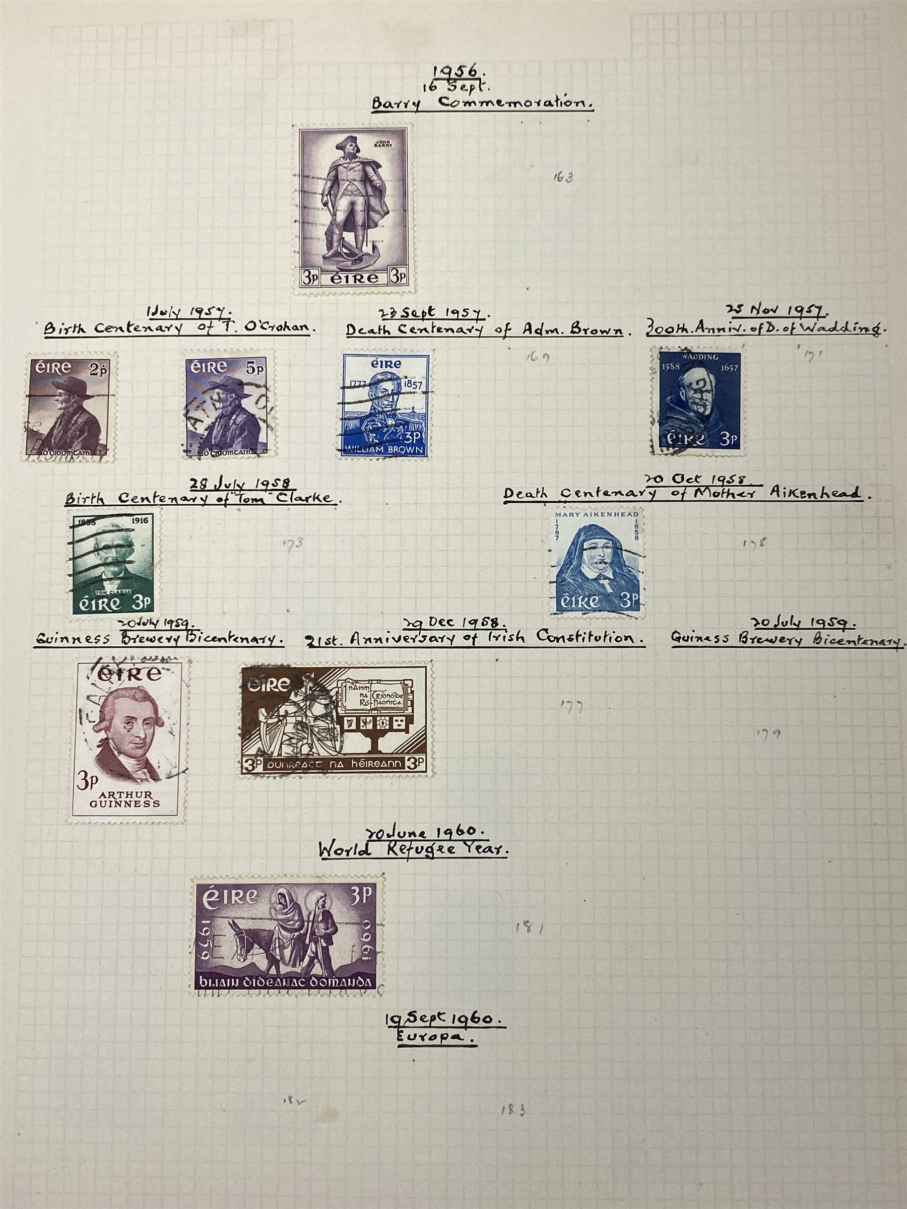 Irish Free State King George V and later stamps - Image 27 of 48