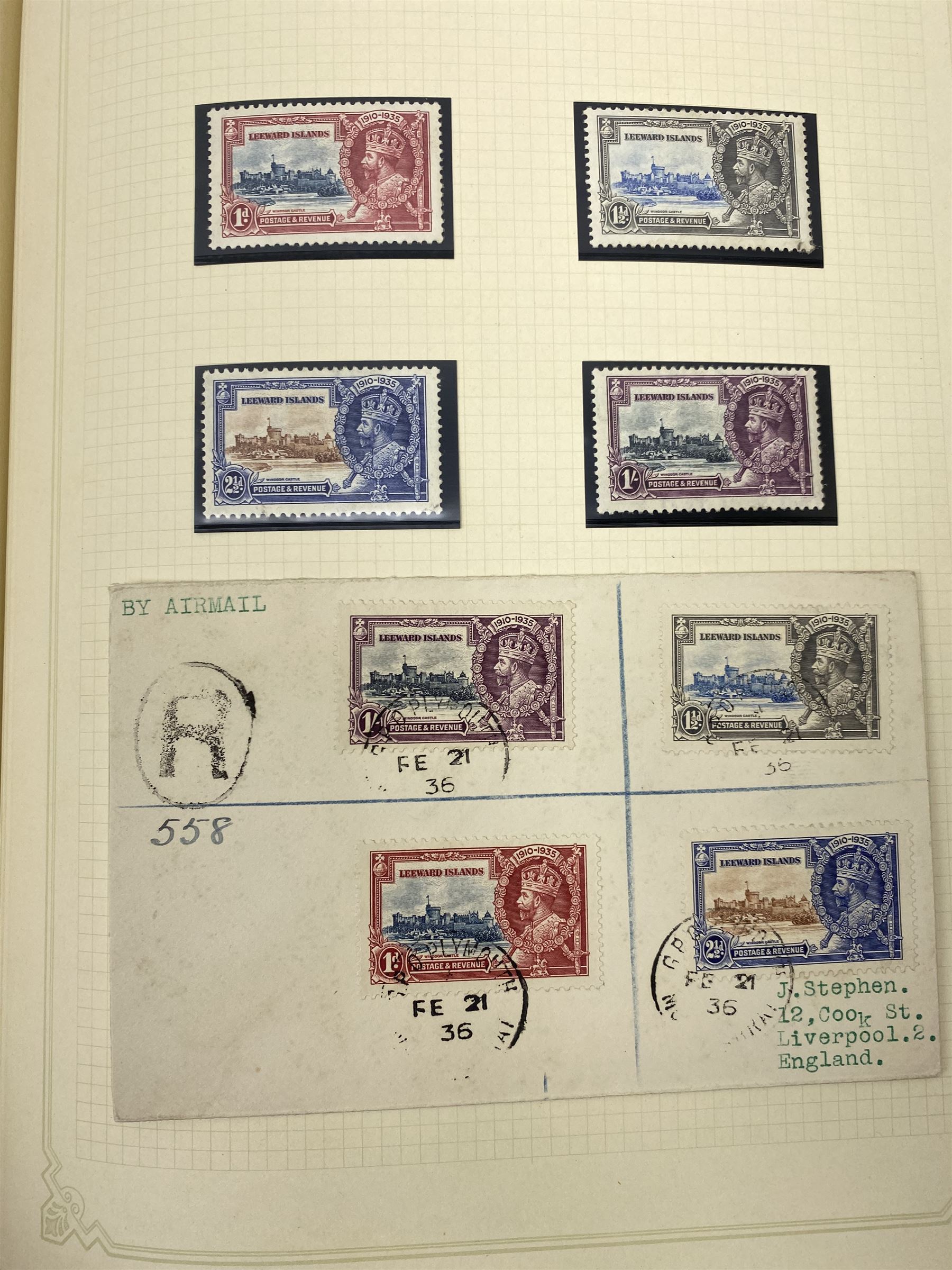 King George V 1935 Silver Jubilee stamps - Image 13 of 17