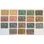 Canada Queen Victoria 1897 eighteen stamps