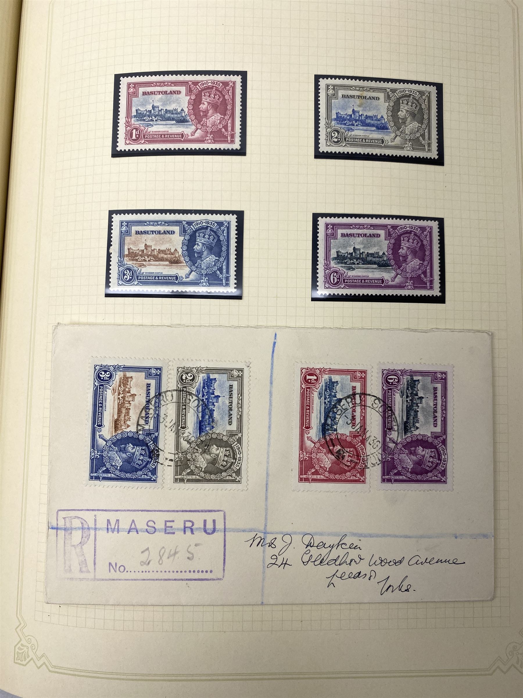 King George V 1935 Silver Jubilee stamps - Image 9 of 17