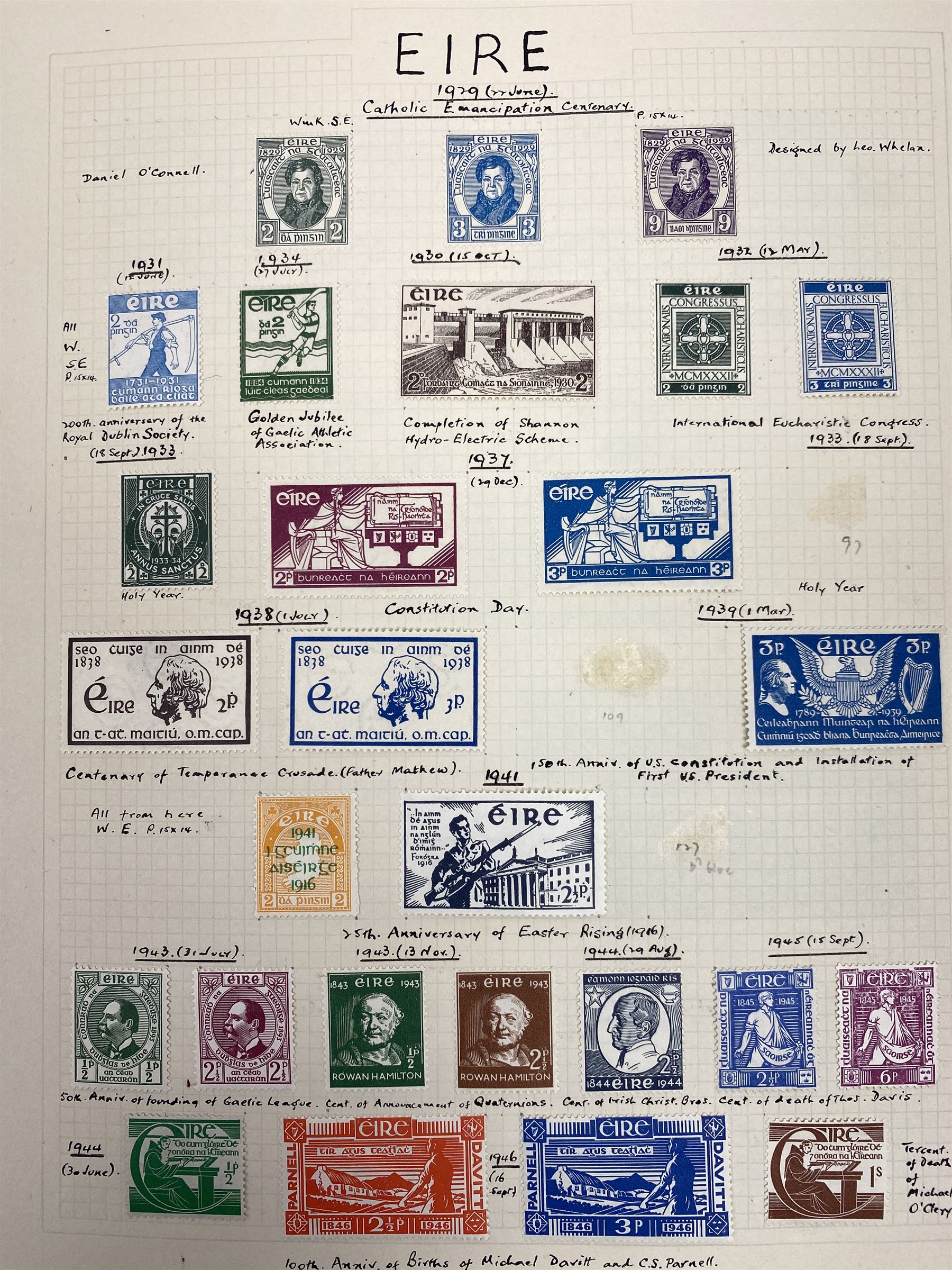 Irish Free State King George V and later stamps - Image 9 of 48