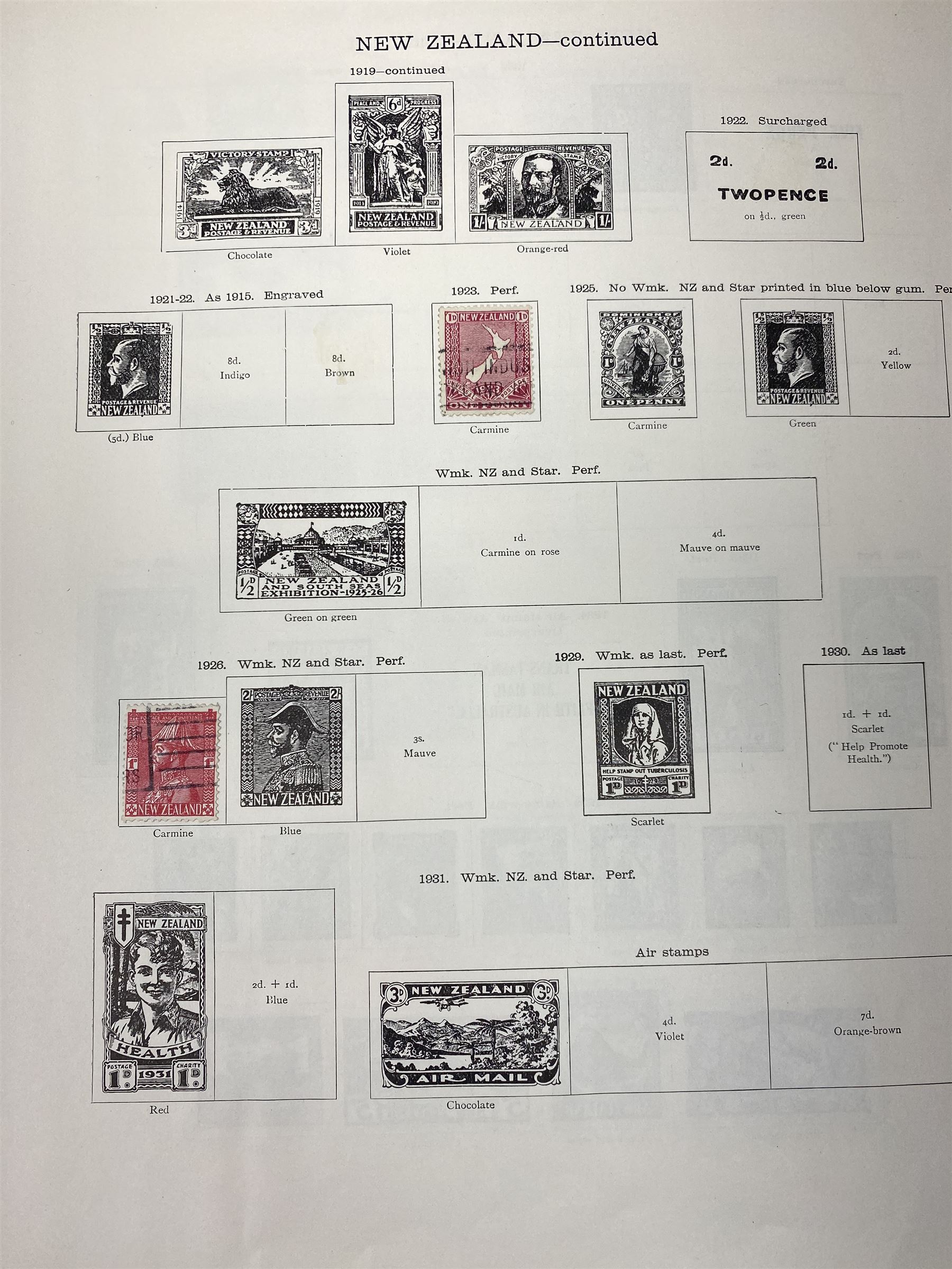 New Zealand Queen Victoria and later stamps - Image 6 of 14
