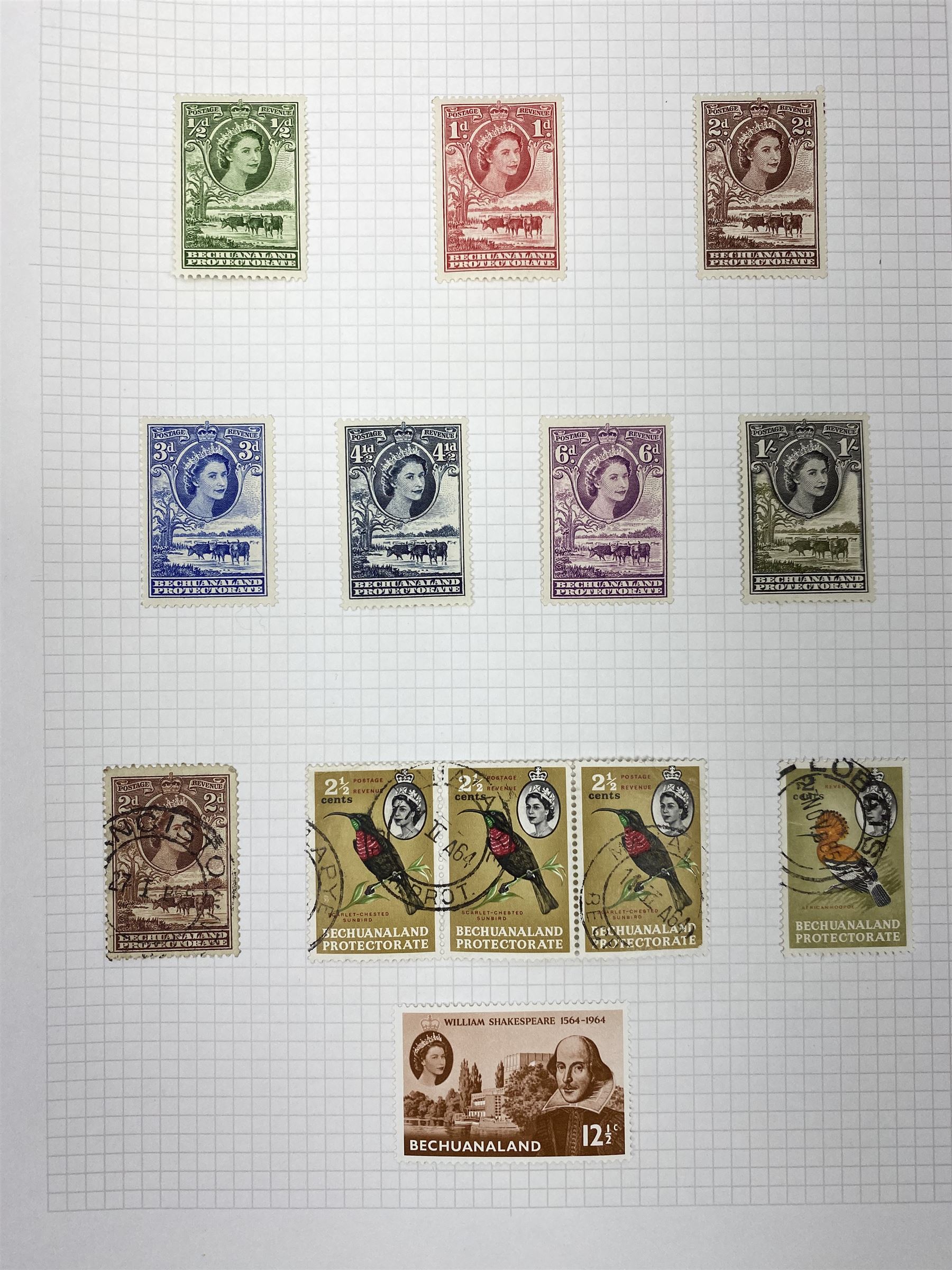 Bechuanaland Queen Victoria and later stamps - Image 14 of 14