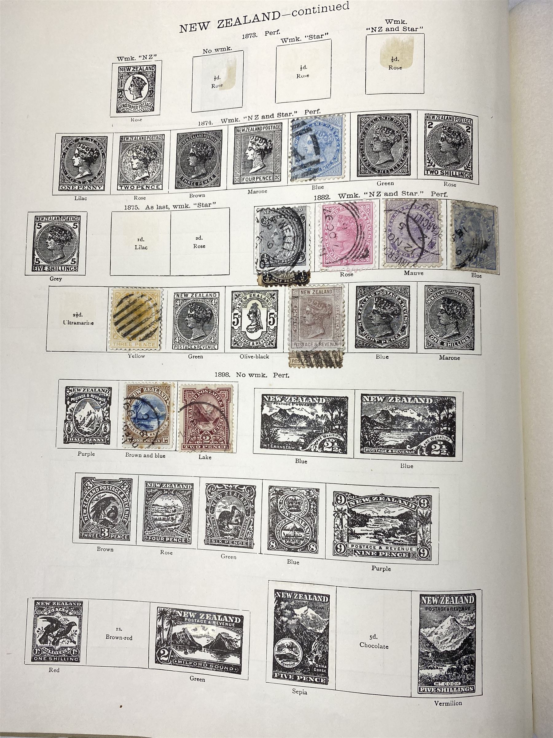 New Zealand Queen Victoria and later stamps - Image 3 of 14