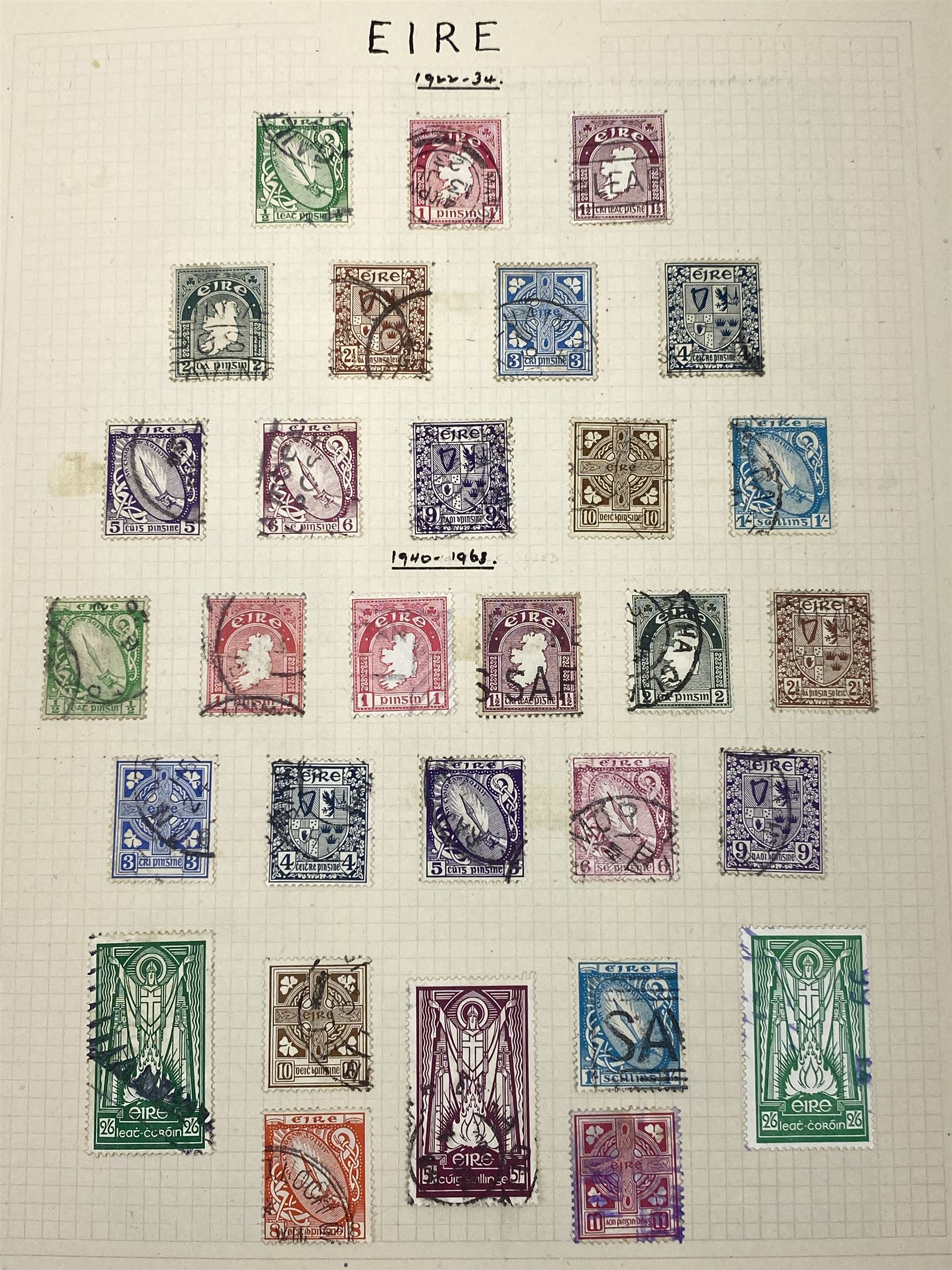 Irish Free State King George V and later stamps - Image 15 of 48