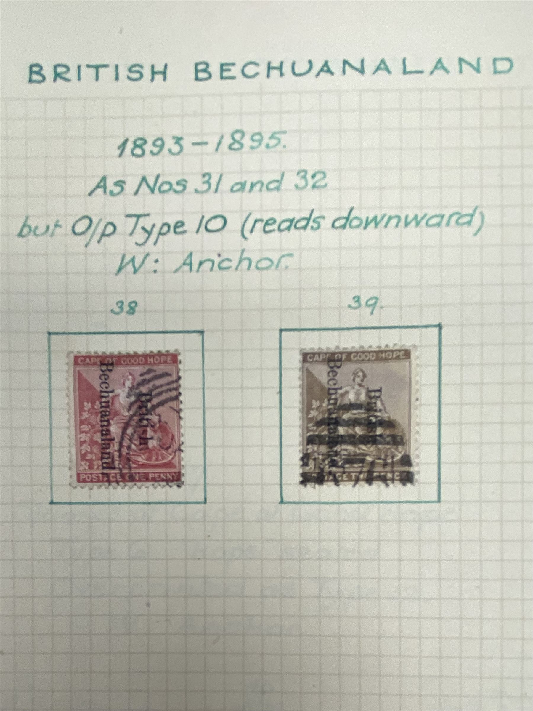 Bechuanaland Queen Victoria and later stamps - Image 4 of 14