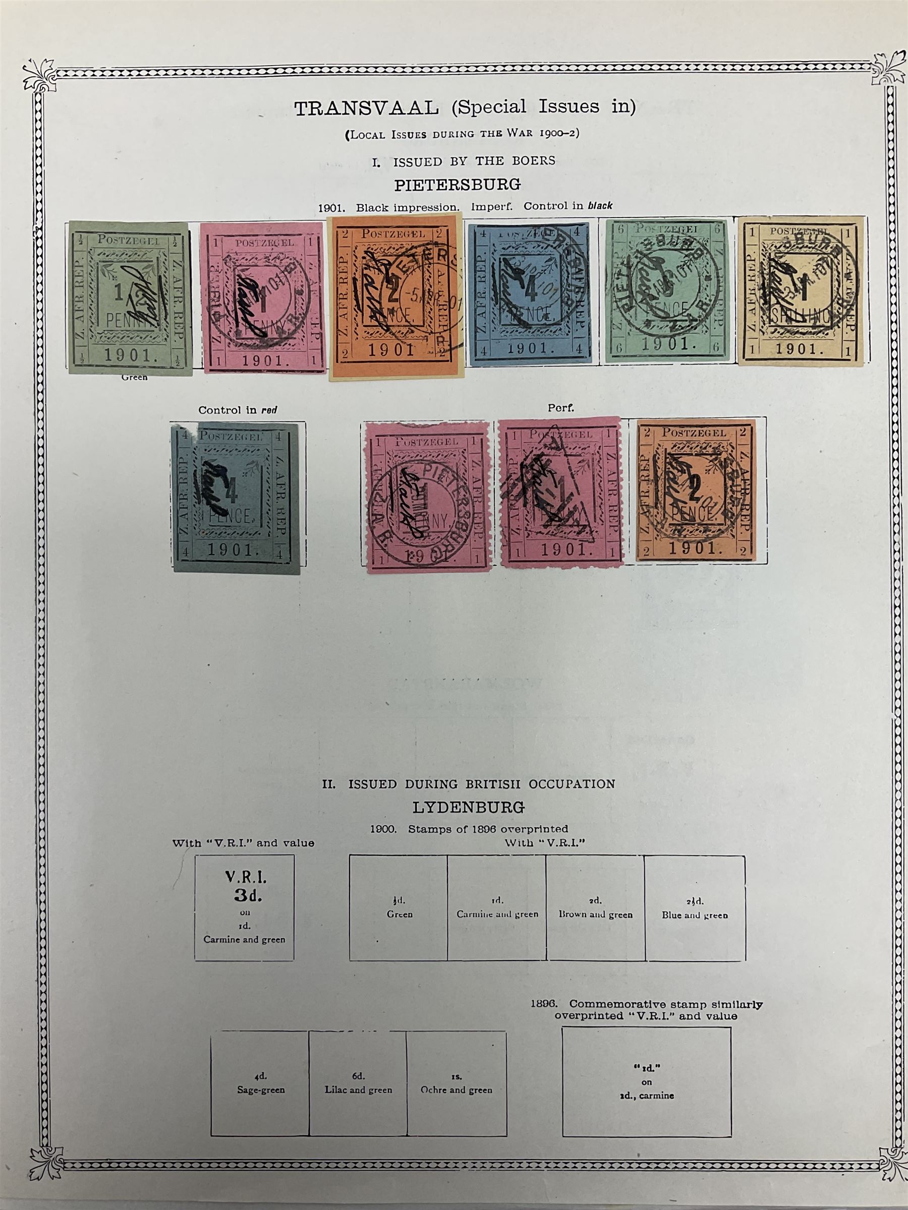 Transvaal stamps - Image 11 of 15