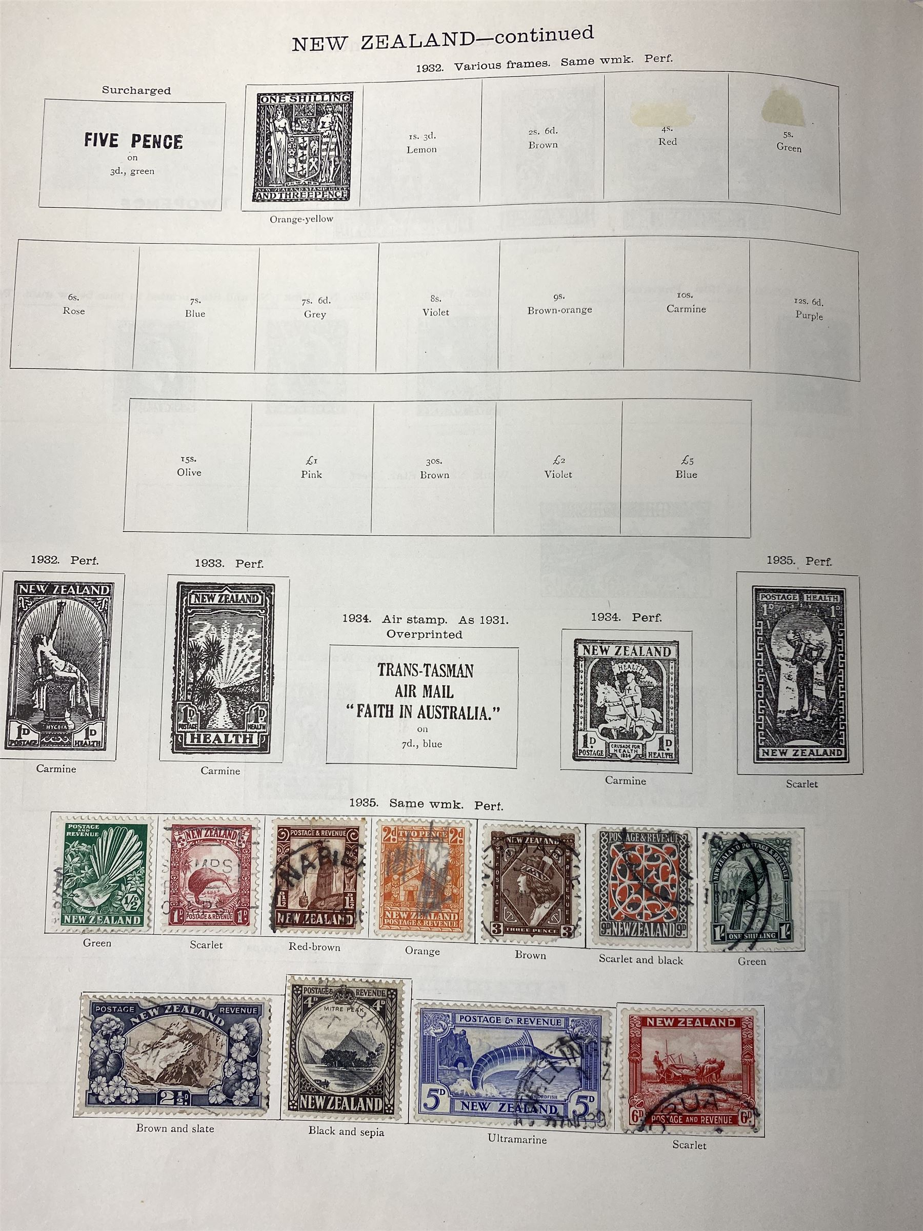 New Zealand Queen Victoria and later stamps - Image 7 of 14