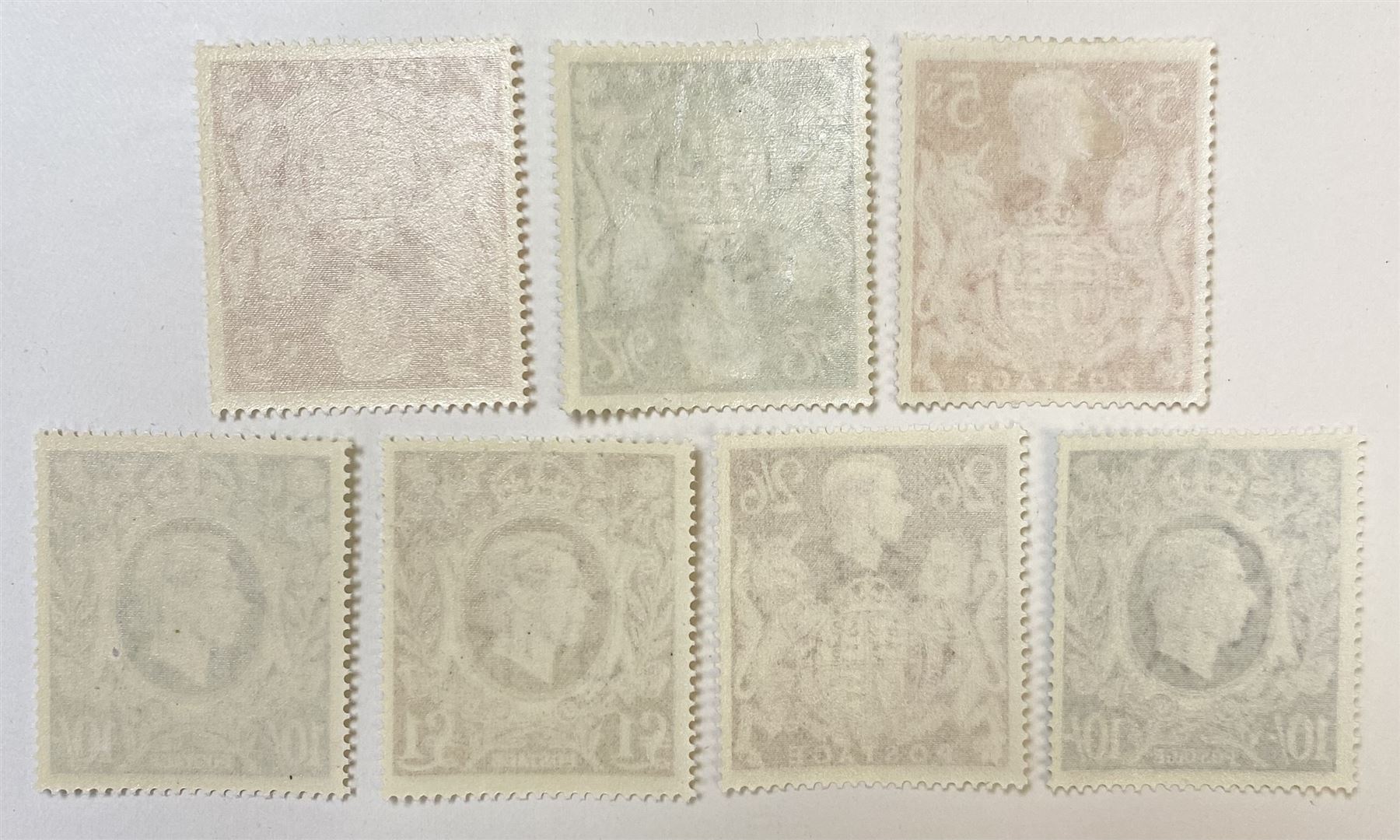 Great Britain King George VI 1939-48 set of six stamps - Image 2 of 2