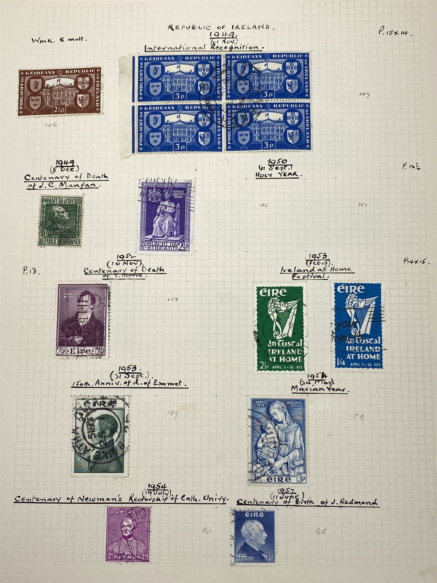 Irish Free State King George V and later stamps - Image 25 of 48