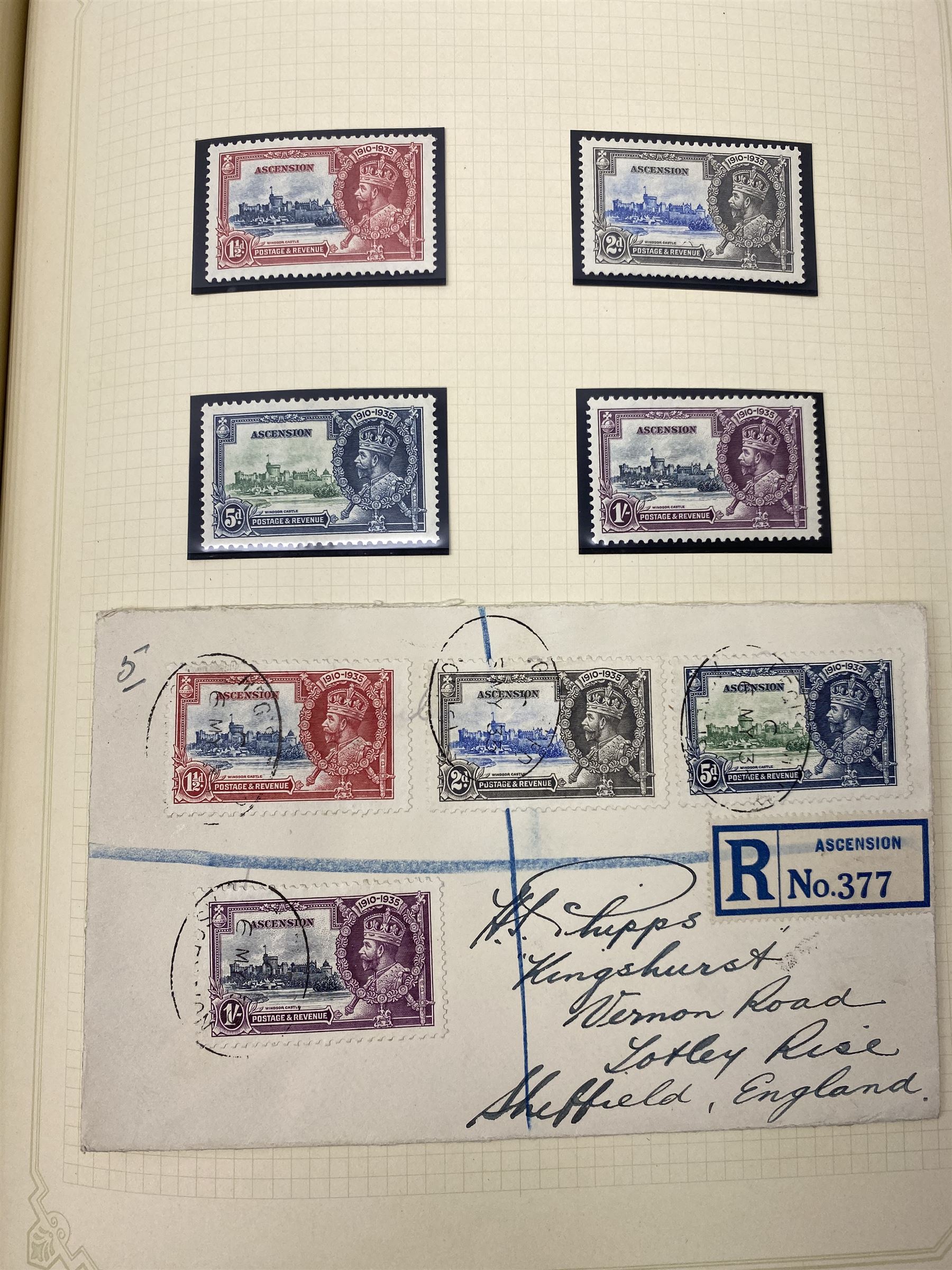 King George V 1935 Silver Jubilee stamps - Image 5 of 17