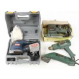 Two BOSCH sanders, a heat gun and a RYOBI sander 240v Pat tested