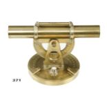 A brass sighting inclinometer level by PHILIP HARRIS in orig box G++