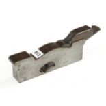 A d/t steel NORRIS No 7 shoulder plane for restoration, damage to wedge and replaced iron G