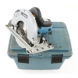 A little used MAKITA No 5703R circular saw with 190mm blade 240v in orig case Pat tested