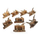 Eight beech ploughs G