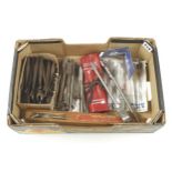 Three expansive bits and other sets of drill bits G