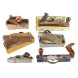 Six metal planes for refirb. G-
