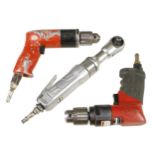 Two air drills and an air wrench A/F
