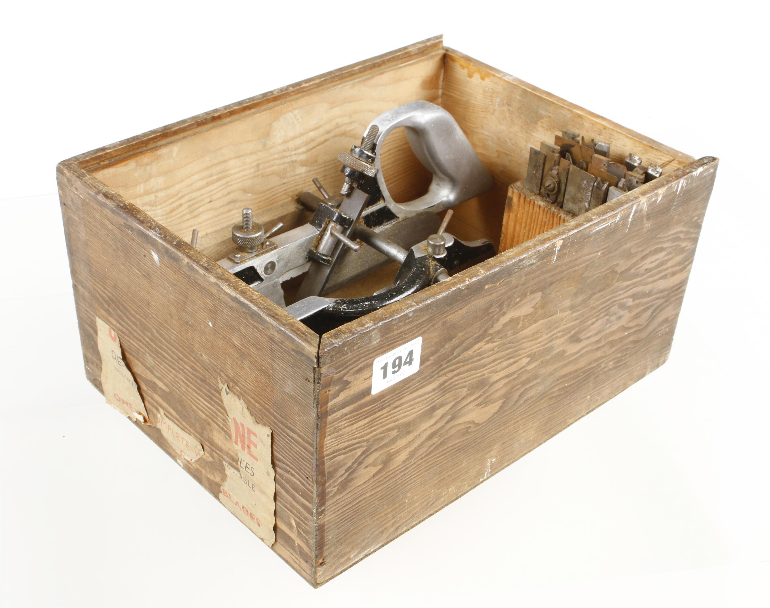 A LEWIN plough with cutters in orig box (lacks lid) G+ - Image 3 of 3
